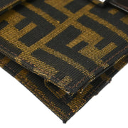 Fendi Brown Zucca Shoulder Bag