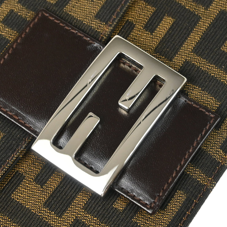 Fendi Brown Zucca Shoulder Bag