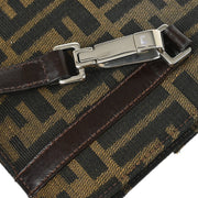 Fendi Brown Zucca Shoulder Bag