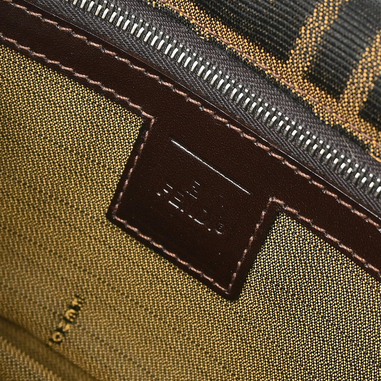 Fendi Brown Zucca Shoulder Bag