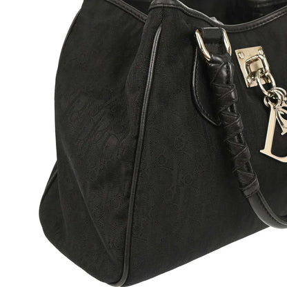 Christian Dior Black Lovely Trotter Tote Bag