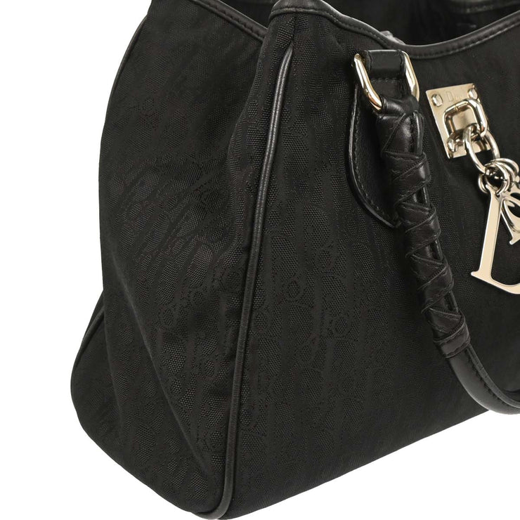 Christian Dior 2006 Black Lovely Trotter Tote Bag