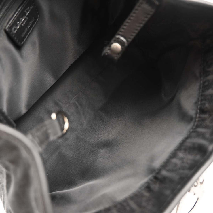 Christian Dior 2006 Black Lovely Trotter Tote Bag