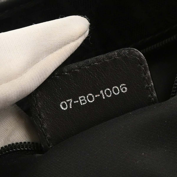 Christian Dior 2006 Black Lovely Trotter Tote Bag