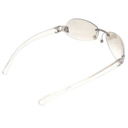 Chanel Sunglasses Eyewear Clear Gray Small Good
