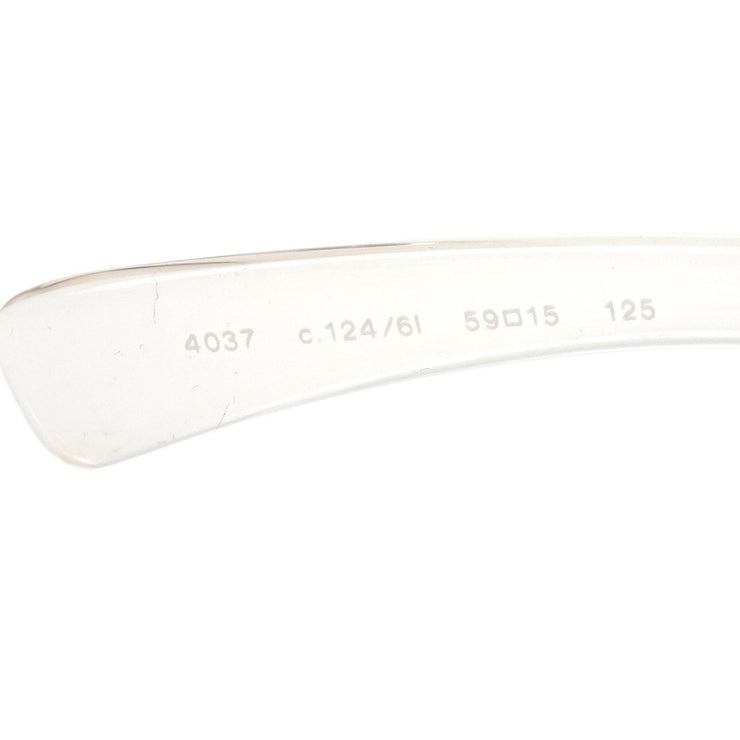 Chanel Sunglasses Eyewear Clear Gray Small Good