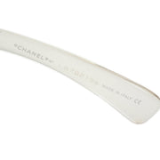 Chanel Sunglasses Eyewear Clear Gray Small Good
