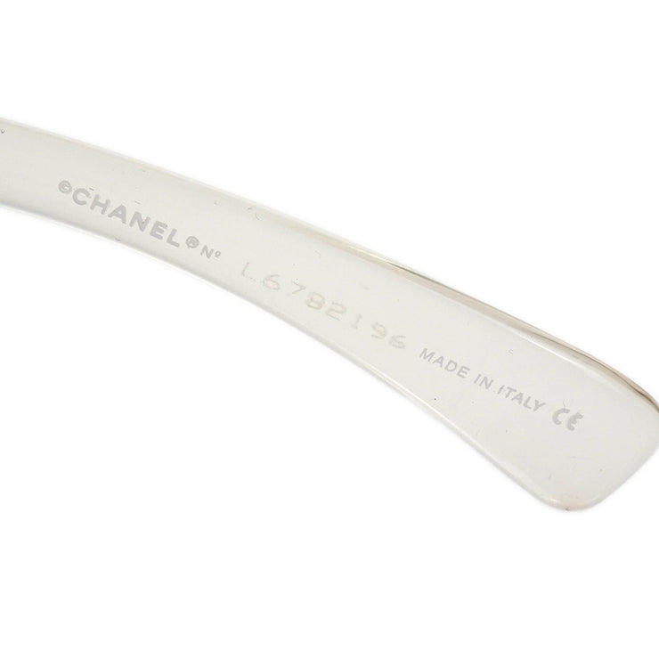 Chanel Sunglasses Eyewear Clear Gray Small Good