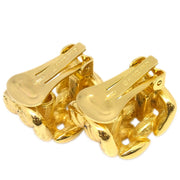 Christian Dior Earrings Clip-On Gold
