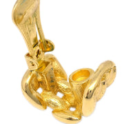 Christian Dior Earrings Clip-On Gold