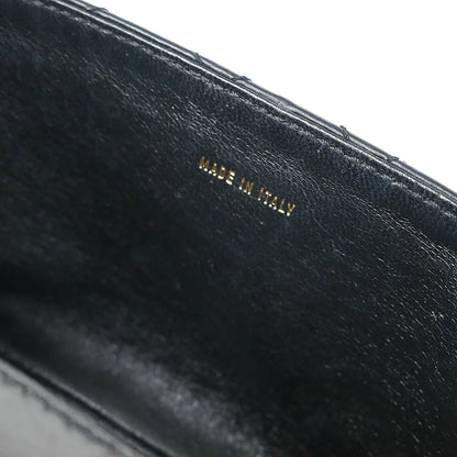 Chanel 2000-2001 Black Calfskin Single Flap Shoulder Bag
