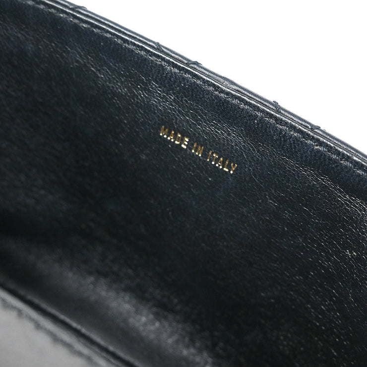 Chanel Black Calfskin Single Flap Shoulder Bag