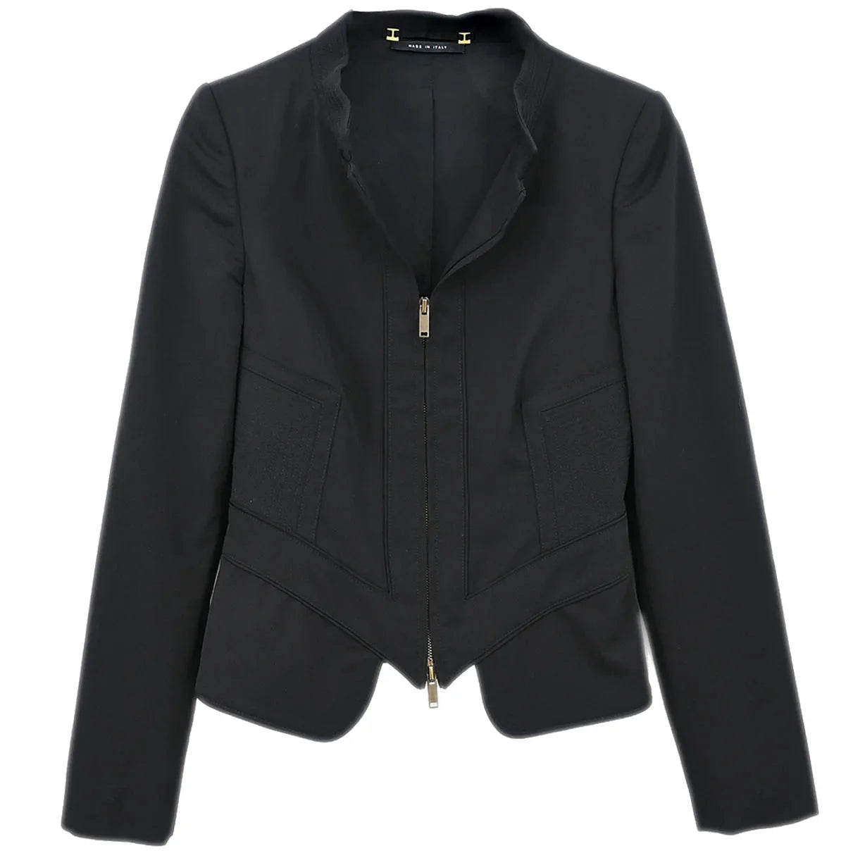 うさ美 GG jacquard zip jacket in camel | GUCCI® US