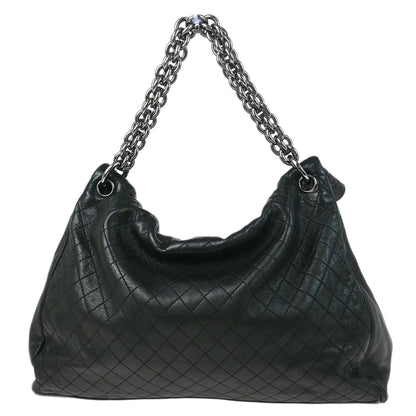Chanel Black Lambskin Chain Shoulder Bag