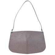 Louis Vuitton Purple Epi Pochette Demi-lune Handbag M5262B