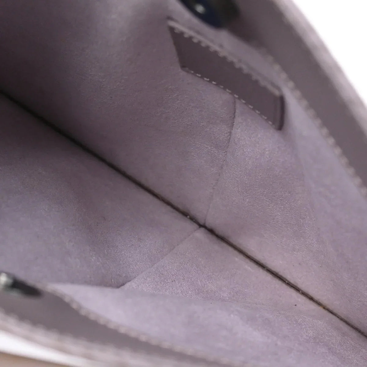 Louis Vuitton 2000 Purple Epi Pochette Demi-lune Handbag M5262B