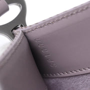 Louis Vuitton Purple Epi Pochette Demi-lune Handbag M5262B