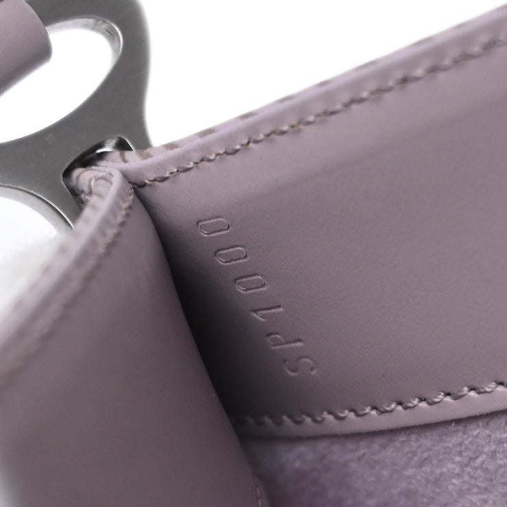 Louis Vuitton Purple Epi Pochette Demi-lune Handbag M5262B