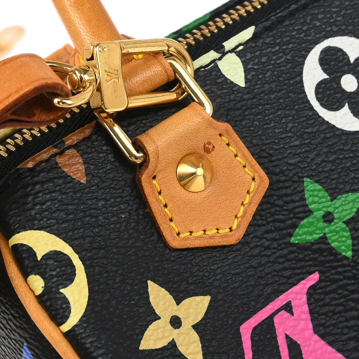 Louis Vuitton 2003 Multicolor Mini Speedy 2way Shoulder Handbag M92644