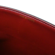 Chanel 1986-1988 Black Lambskin Medium Classic Double Flap Shoulder Bag