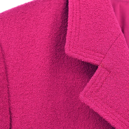Chanel 1998 Single Breasted Jacket Pink #38
