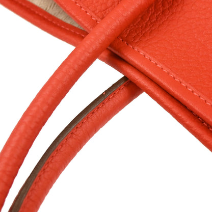 Hermes 2014 Rouge Pivoine Country Garden Party 36 PM Tote Bag