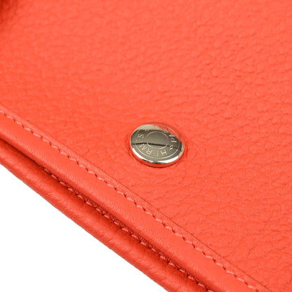 Hermes 2014 Rouge Pivoine Country Garden Party 36 PM Tote Bag