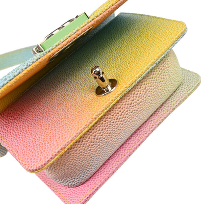 Boy Chanel 2017 Pastel Rainbow Caviar Mini Shoulder Bag