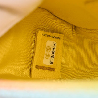 Boy Chanel 2017 Pastel Rainbow Caviar Mini Shoulder Bag