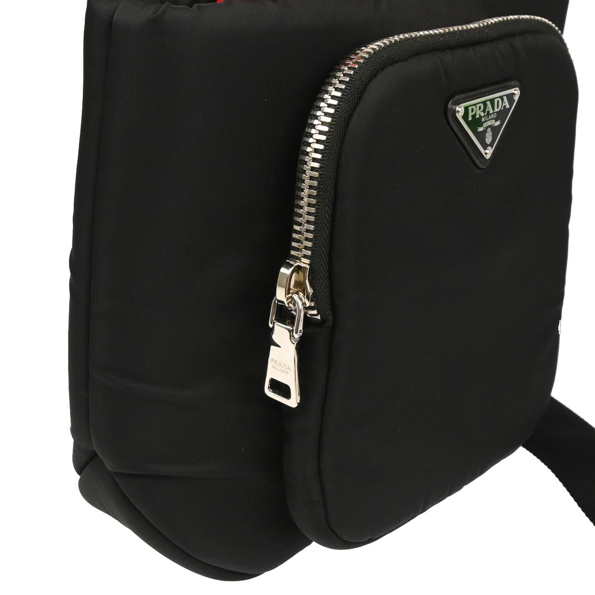 Prada Black Nylon 2way Shoulder Handbag