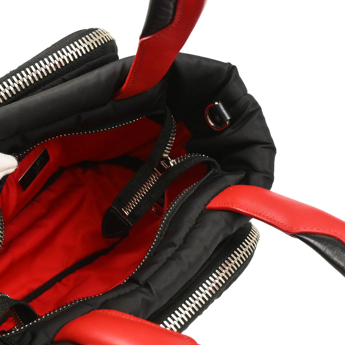 Prada Black Nylon 2way Shoulder Handbag