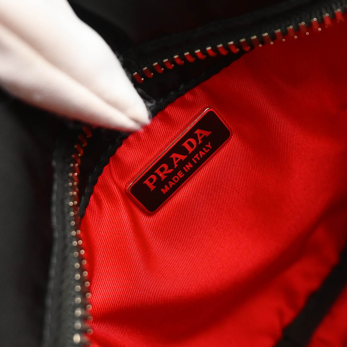 Prada Black Nylon 2way Shoulder Handbag