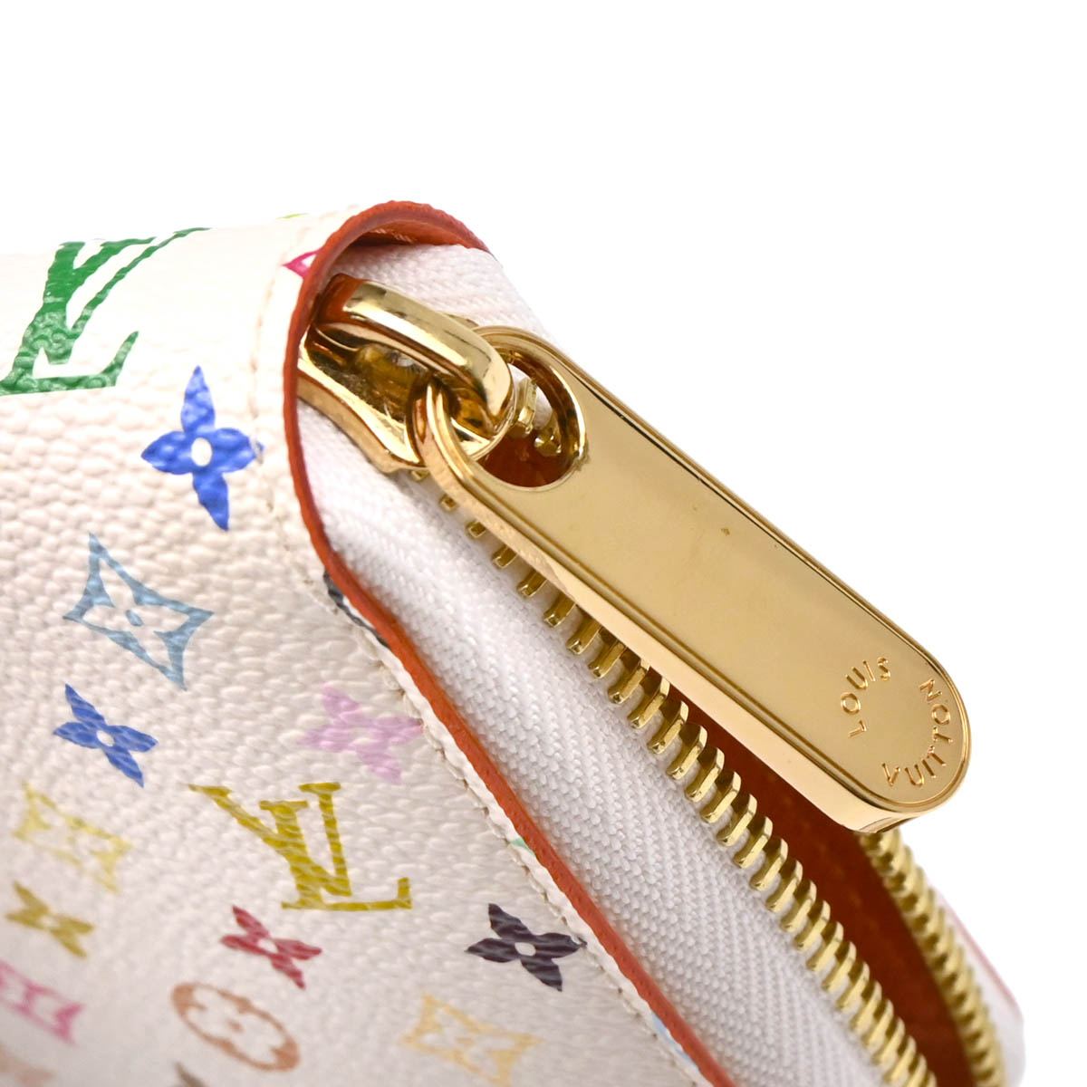 Louis Vuitton 2011 White Multicolor Zippy Wallet M60274