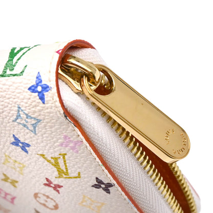 Louis Vuitton 2011 White Multicolor Zippy Wallet M60274