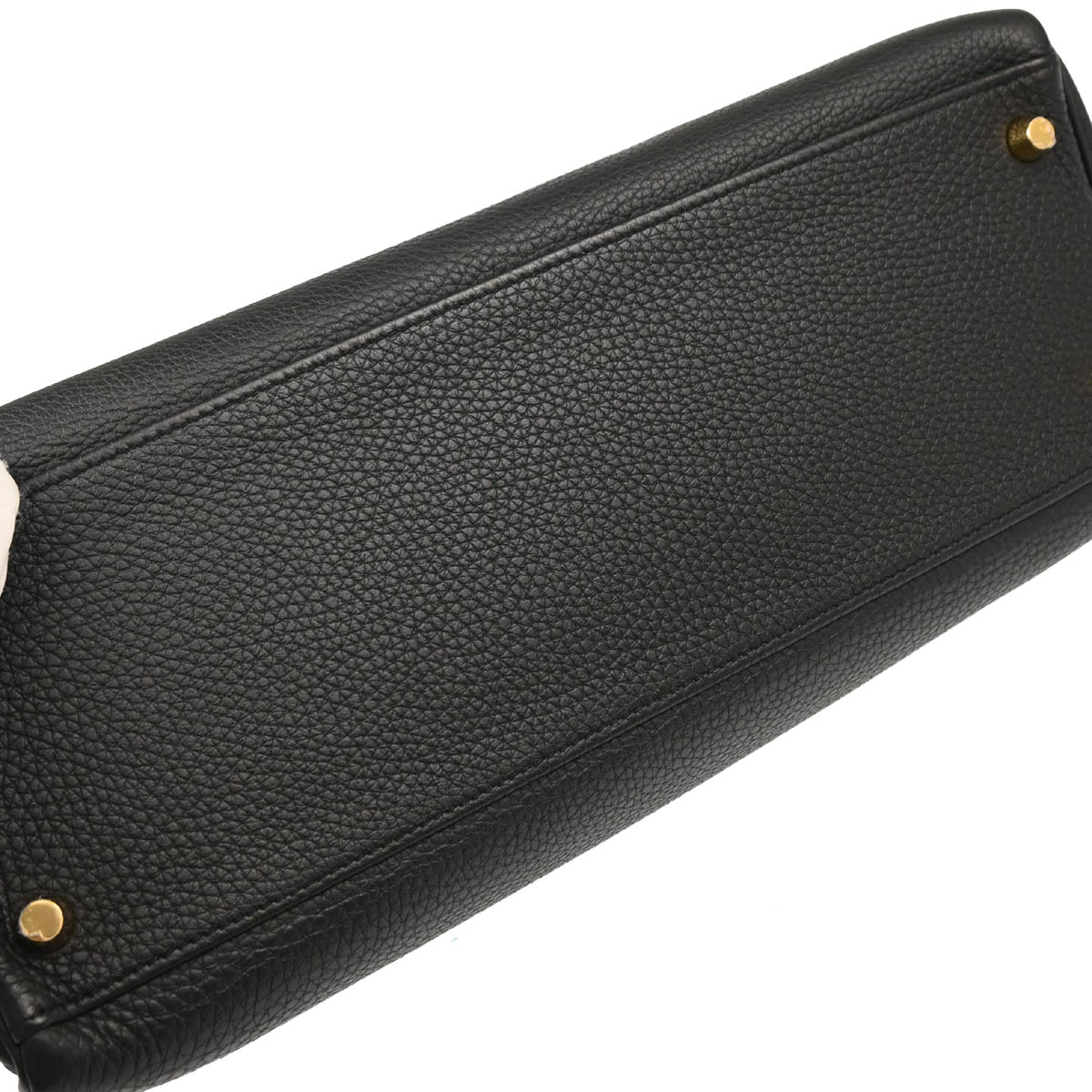 Hermes 2016 Black Togo Kelly 32 Retourne 2way Shoulder Handbag