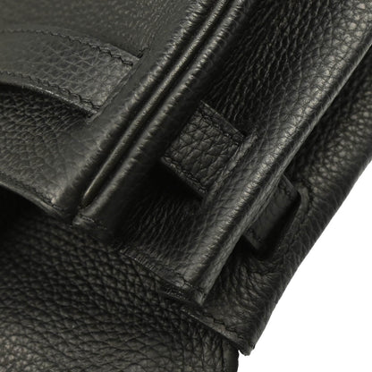 Hermes 2017 Black Togo Kelly 32 Retourne 2way Shoulder Handbag