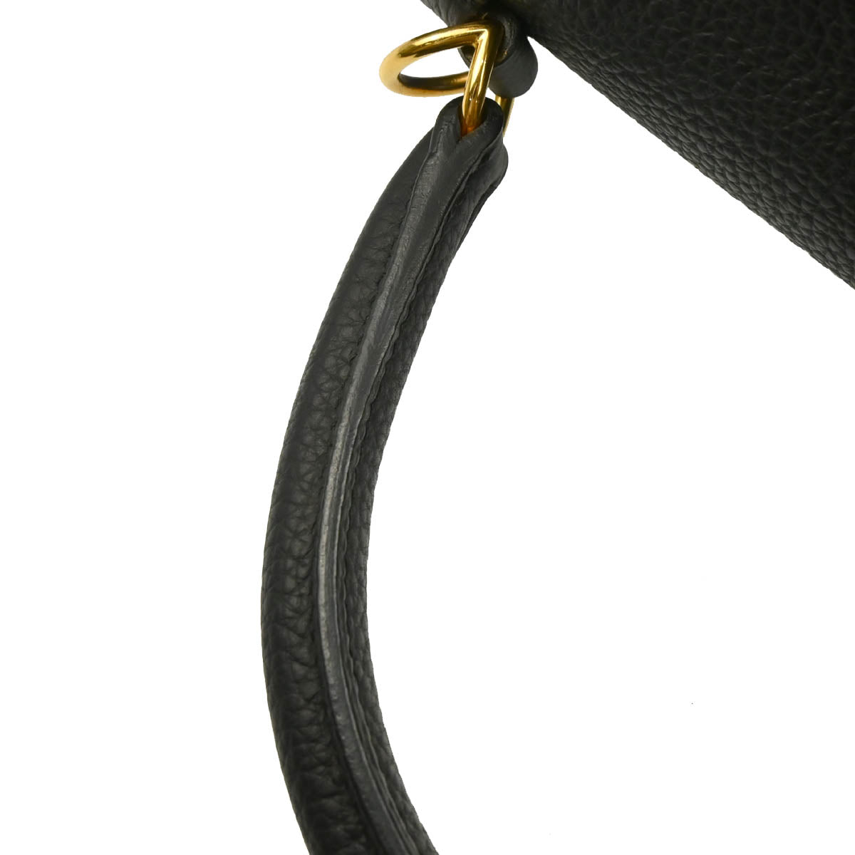 Hermes 2017 Black Togo Kelly 32 Retourne 2way Shoulder Handbag