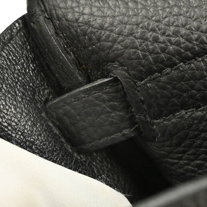 Hermes 2017 Black Togo Kelly 32 Retourne 2way Shoulder Handbag