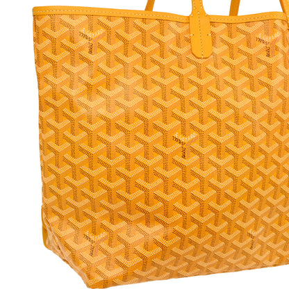 Goyard 2019 Yellow Saint Louis PM Tote Bag
