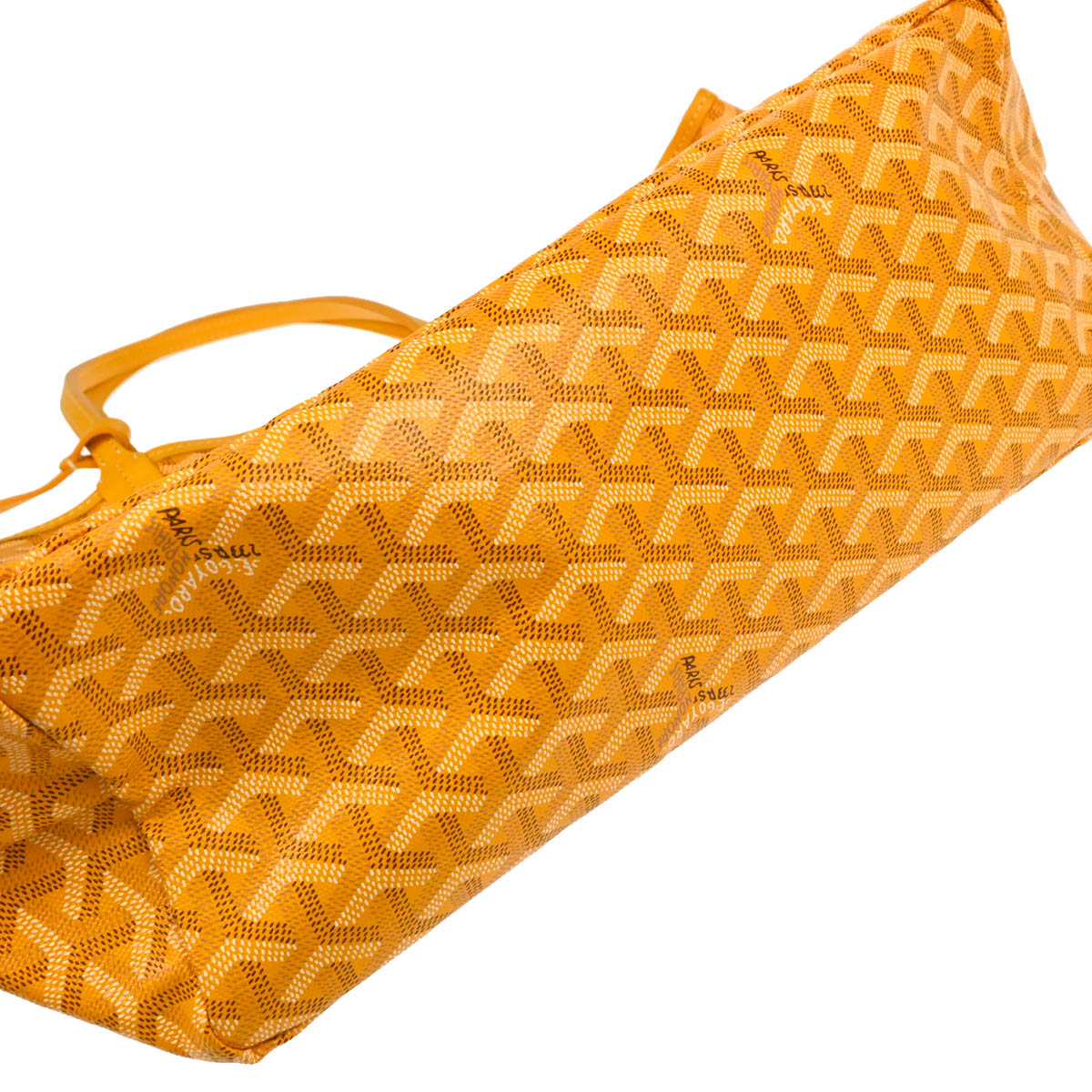Goyard 2019 Yellow Saint Louis PM Tote Bag