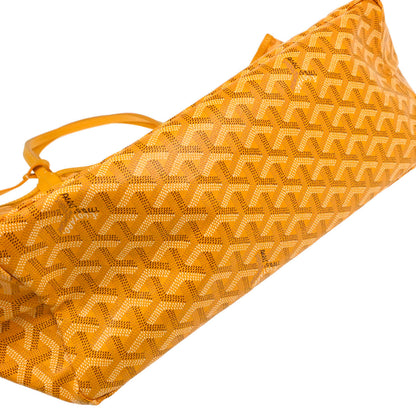 Goyard 2019 Yellow Saint Louis PM Tote Bag