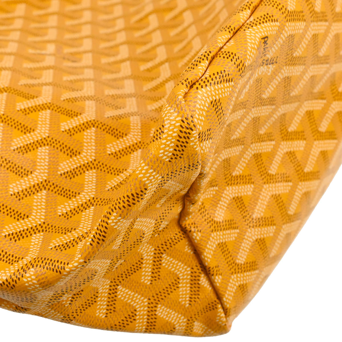 Goyard 2019 Yellow Saint Louis PM Tote Bag
