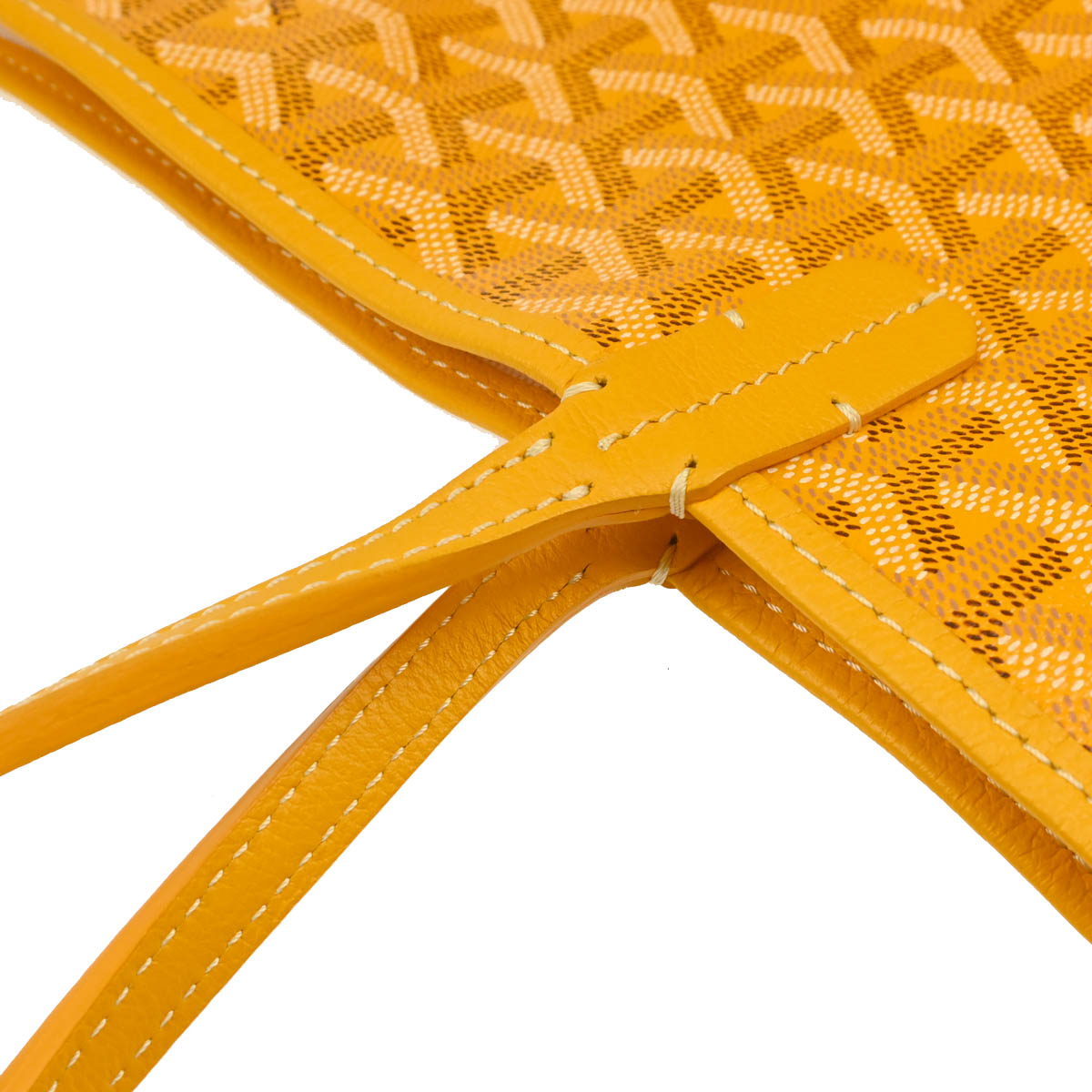 Goyard 2019 Yellow Saint Louis PM Tote Bag
