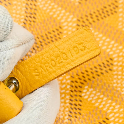 Goyard 2019 Yellow Saint Louis PM Tote Bag