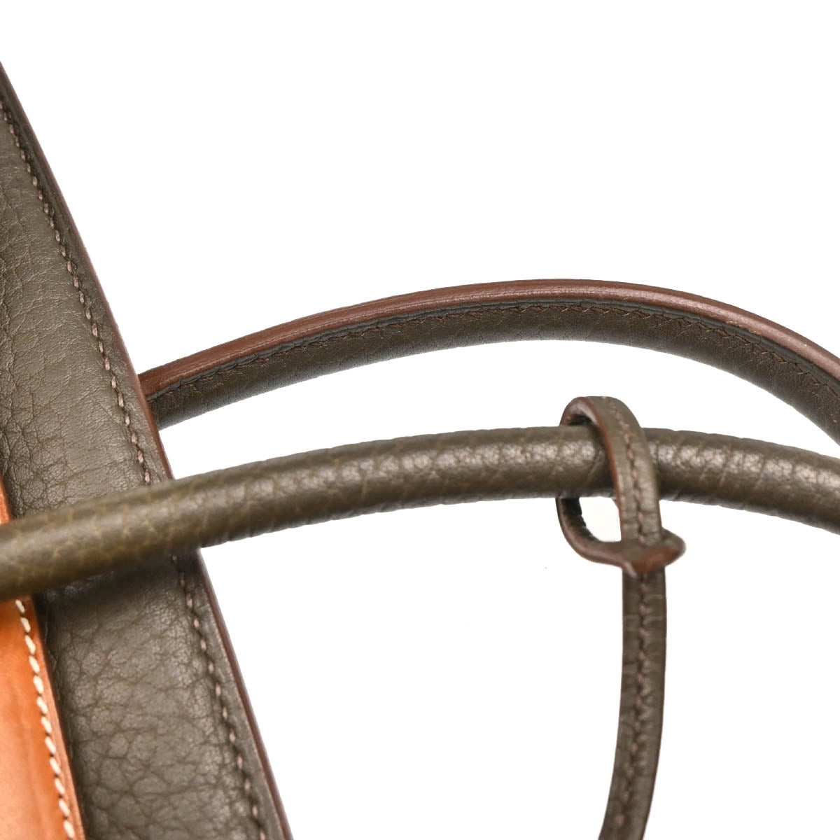 Hermes 2013 Vert Bronze Fjord Birkin Club 35 Handbag