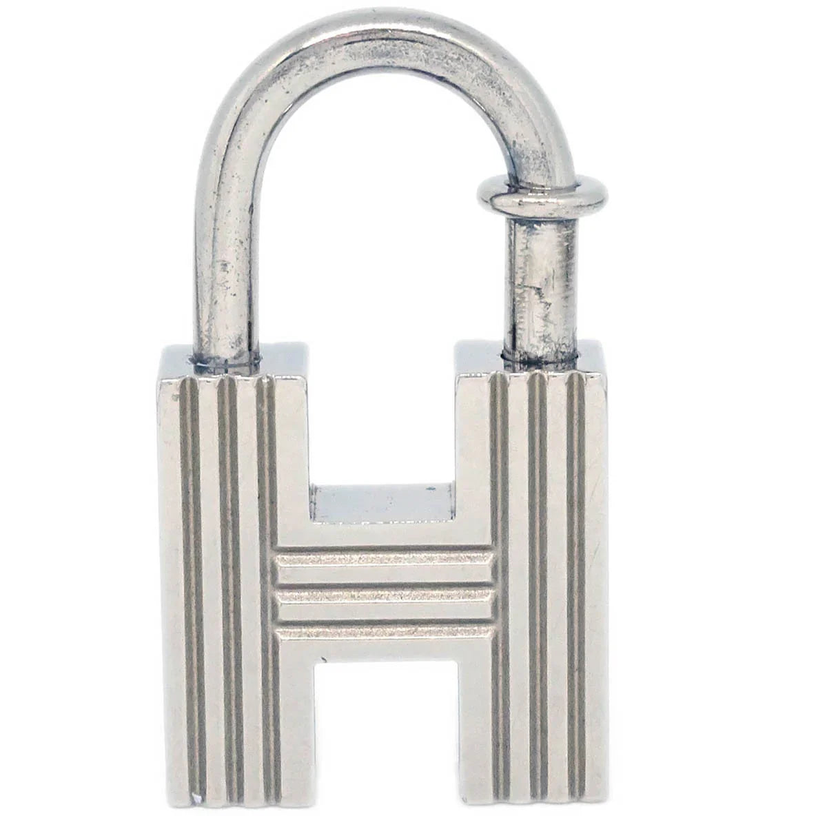 Hermes 2000 Premiers Pas Dans Le Siecle Classic H Cadena Silver Small Good