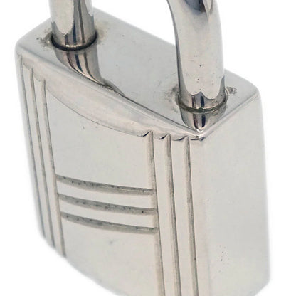 Hermes Annee Arbre 1998 Cadena Padlock Silver Small Good