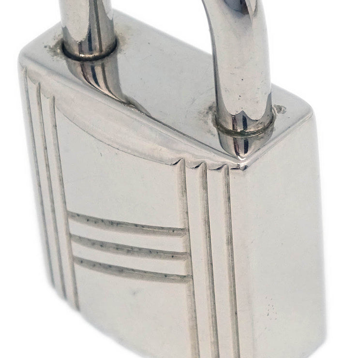 Hermes Annee Arbre 1998 Cadena Padlock Silver Small Good