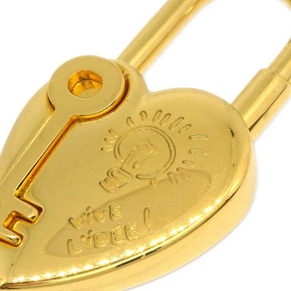 Hermes 2004 Annee De La Fantaisie Cadena Padlock Bag Charm Gold Small Good