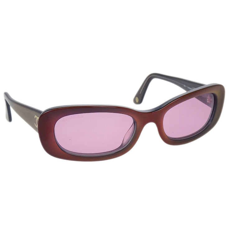 Chanel Sunglasses Eyewear Brown Small Good